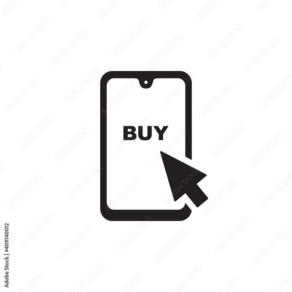 click buy icon symbol sign vector click buy icon symbol sign vector