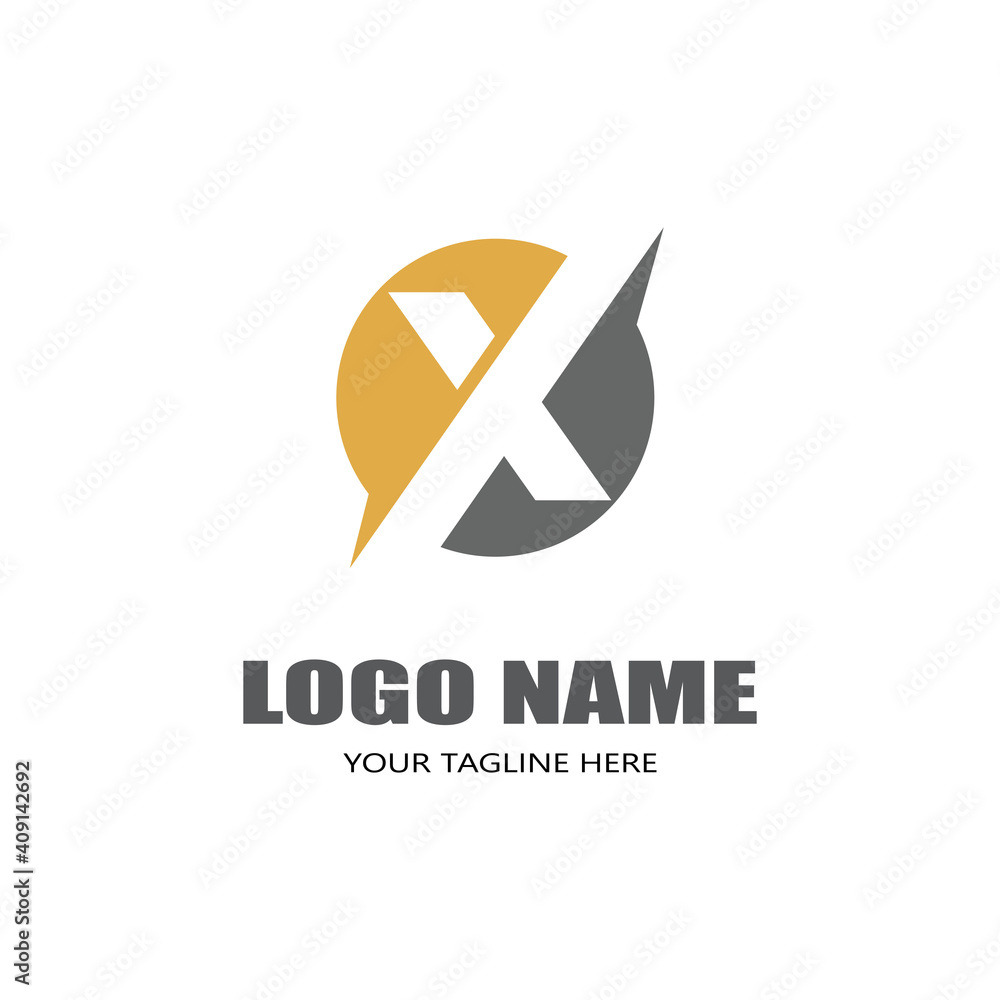 X Logo Template vector icon illustration design X Logo Template vector icon illustration design