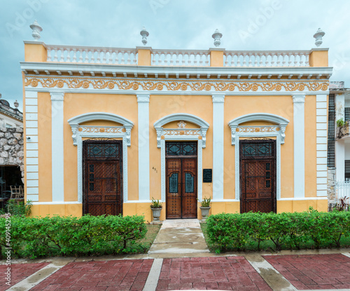 Casa colonial de la península de Yucatán