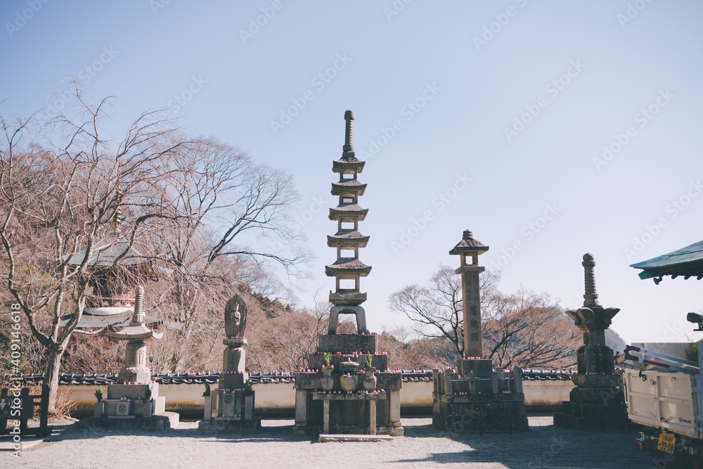 冬の勝尾寺