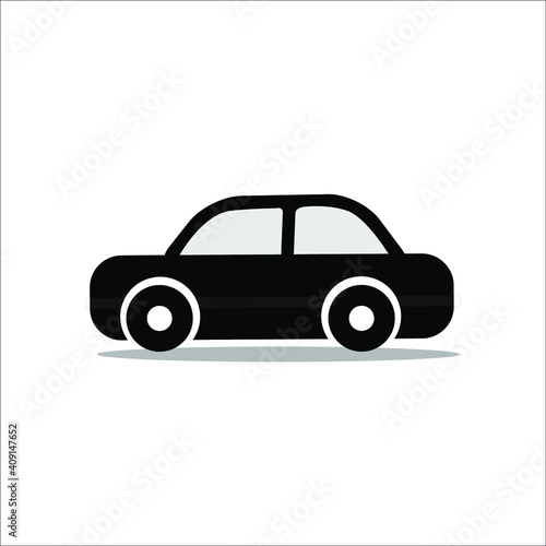 car in flat trendy style  isolated. Car icon background for your website design logo  app  UI. Vector icon illustration  EPS10.