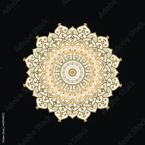 ornamental round lace ornament
