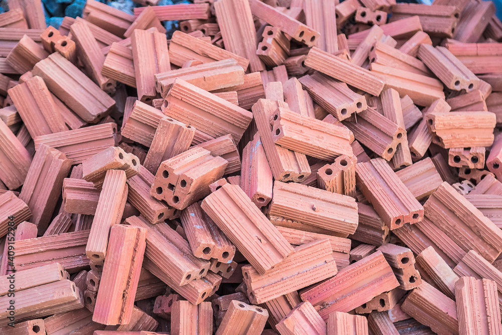 Bricks for construction Bricks for construction