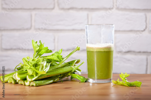 Healthy drink, vegetable juice, studio shot