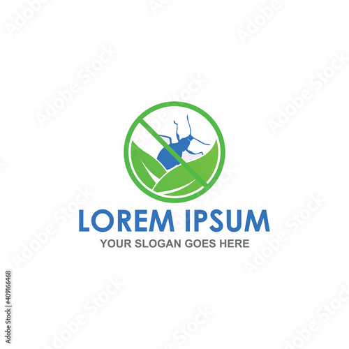pest control vector , nature pest logo