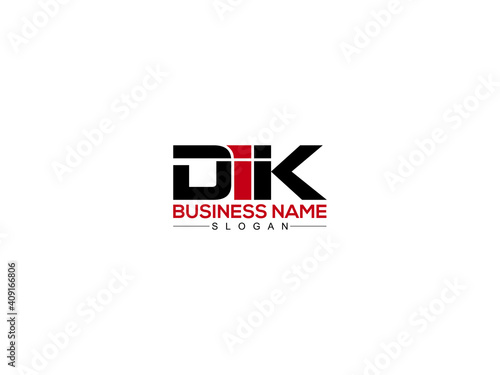 DIK Logo Letter For Business