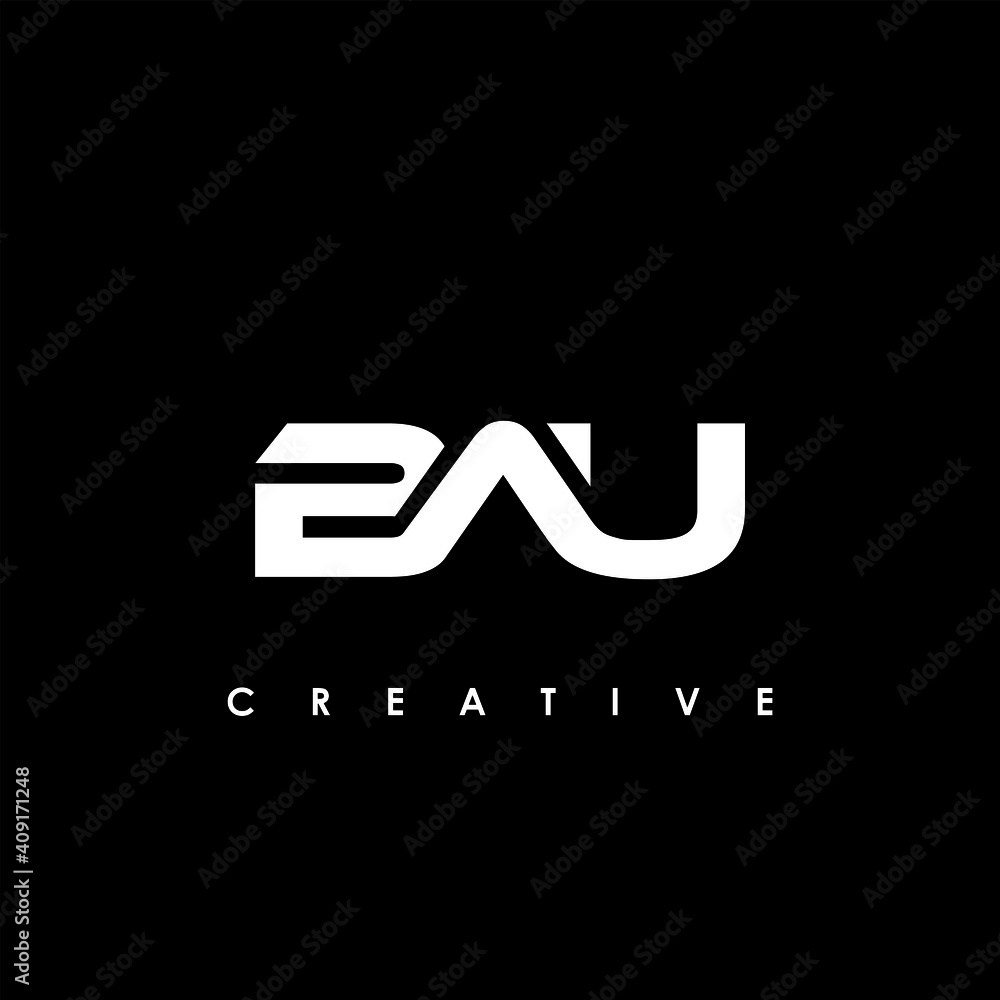 BAU Letter Initial Logo Design Template Vector Illustration BAU Letter Initial Logo Design Template Vector Illustration