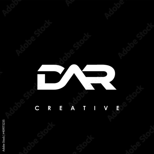 DAR Letter Initial Logo Design Template Vector Illustration