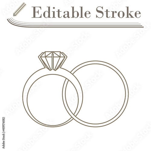 Wedding Rings Icon