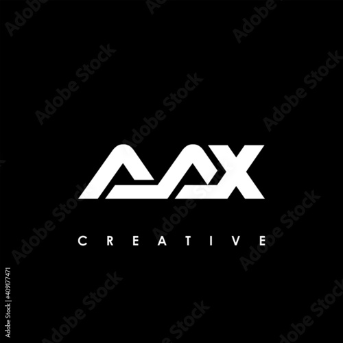 AAX Letter Initial Logo Design Template Vector Illustration