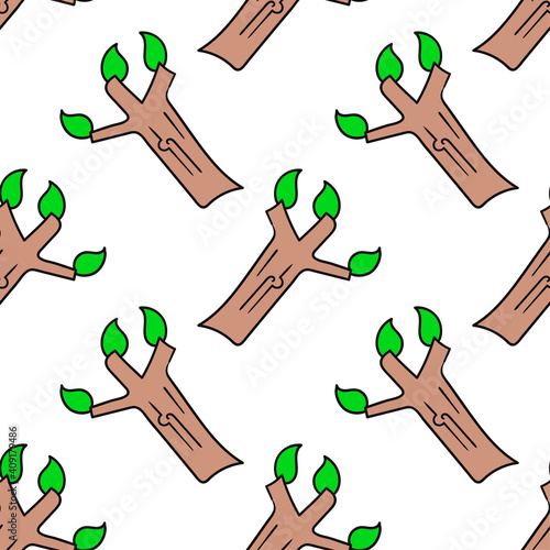 tree trunk pattern seamless textile print. repeat pattern background design