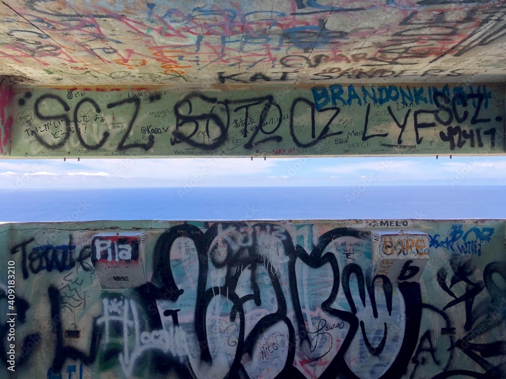 Fototapeta premium graffiti on the wall