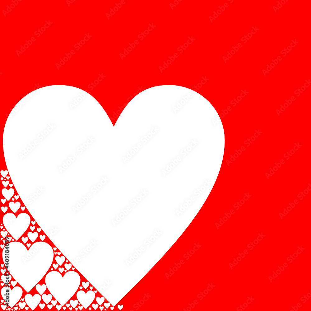 white heart on red bacgkround vector valentine white heart on red bacgkround vector valentine
