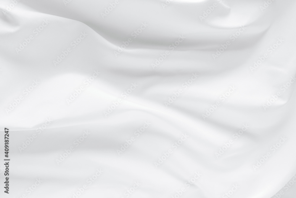 Abstract white fabric texture background. Cloth soft wave. Creases of satin. silk and cotton. Abstract white fabric texture background. Cloth soft wave. Creases of satin. silk and cotton.
