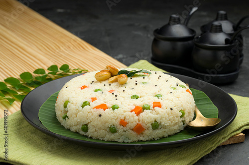 Upma  or rava upma photo