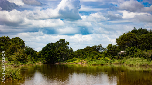 bird hide in Kruger