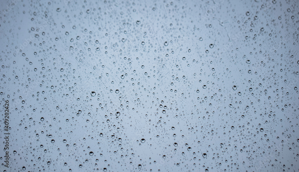 rain drops on the window surface rain drops on the window surface