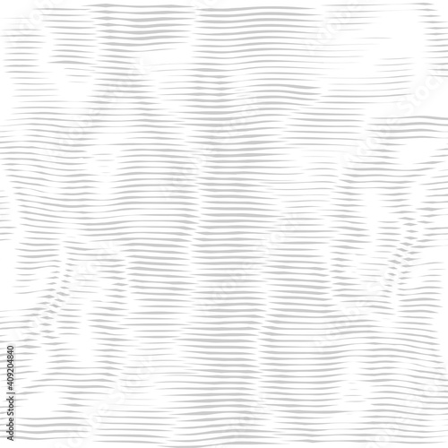 Intersecting lines the ripple effect striped. Wavy vibrant texture. Moire interference effect. Optical illusion art background.  Vector monochrome pattern