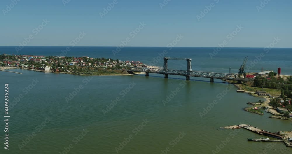 Bridge in the resort town. Bridge in the resort town.