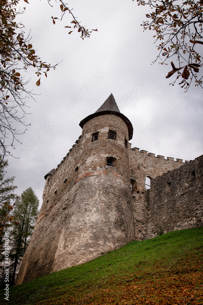 The Lubovna Castle (Stara Lubovna) in Slovakia