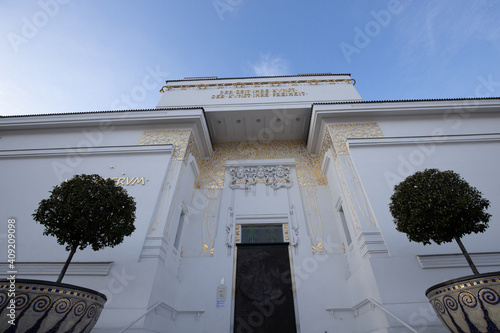 Bild auf Leinwand The famous secession in Vienna, Austria