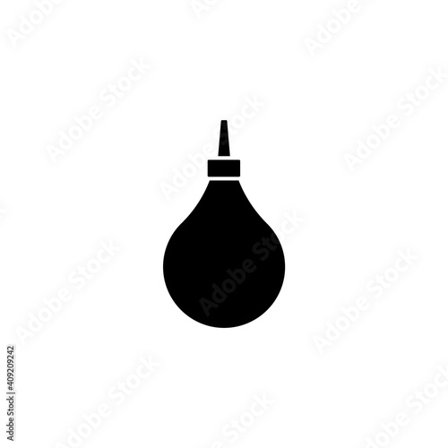 icon of an enema. vector flat illustration