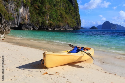 Sea kayak in Palawan  Philippines