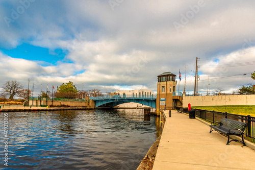 Michigan City view in Indiana State of USA