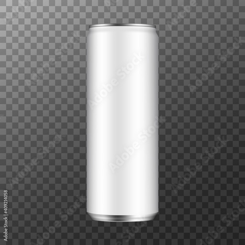 Aluminum cans. 3d realistic aluminium can for drink beer soda water juice. Blank packaging mock up