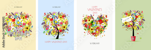 Spring Time, floral card design. Wallpaper, flyers, invitation, posters, broc...