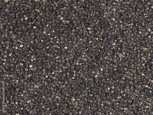 Road surface mineral texture closeup background