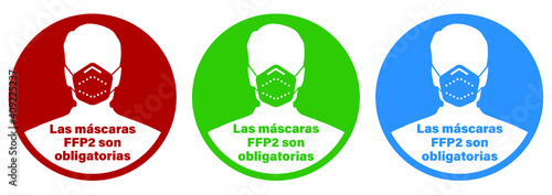 Las máscaras FFP2 son obligatorias