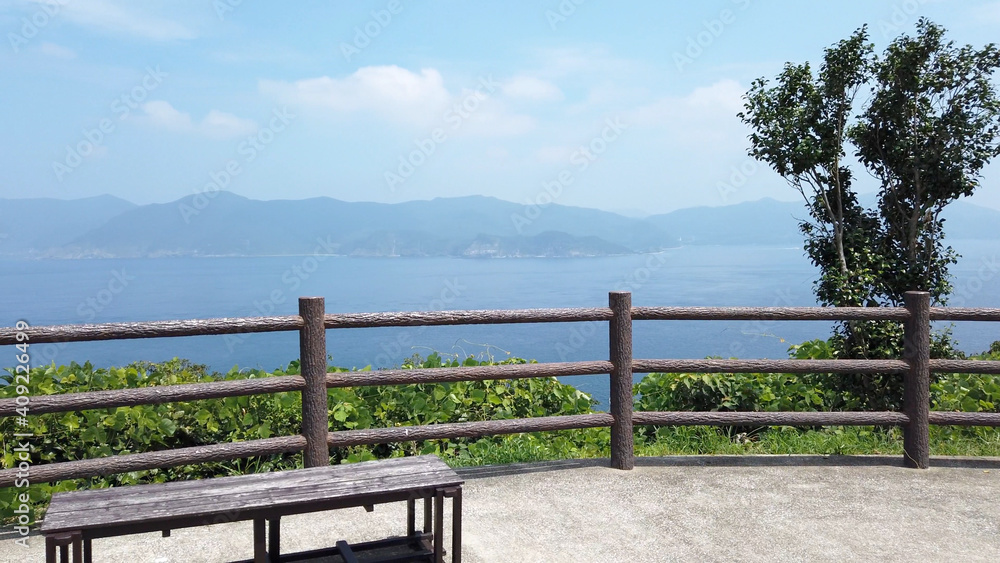 五島列島 福江島 宮原展望所 長崎県 五島列島 福江島 宮原展望所 長崎県