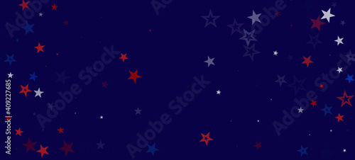 National American Stars Vector Background. USA 11th of November 4th of July President's Independence Memorial Labor Veteran's Day