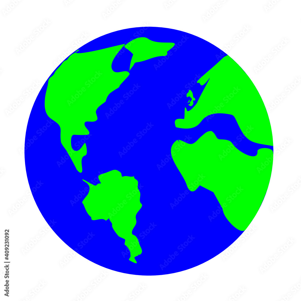 Green World, worldwide icon, environment