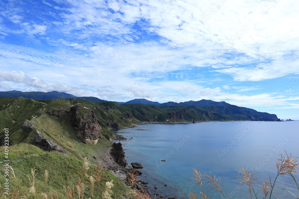 北海道 積丹半島の神威岬 北海道 積丹半島の神威岬