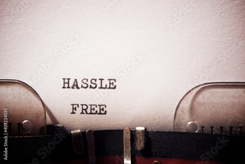 Stampa su tela Hassle free concept