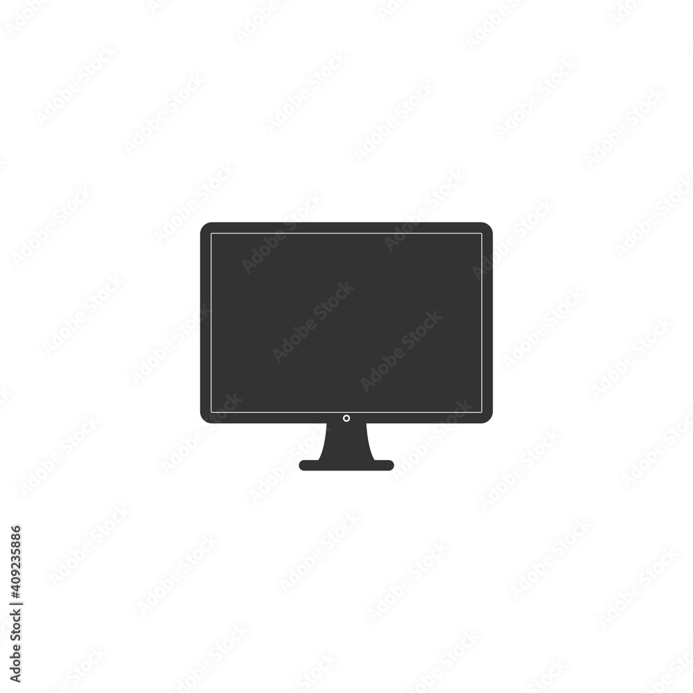 Monitor icon. Computer symbol modern, simple, vector, icon for website design, mobile app, ui. Vector Illustration Monitor icon. Computer symbol modern, simple, vector, icon for website design, mobile app, ui. Vector Illustration