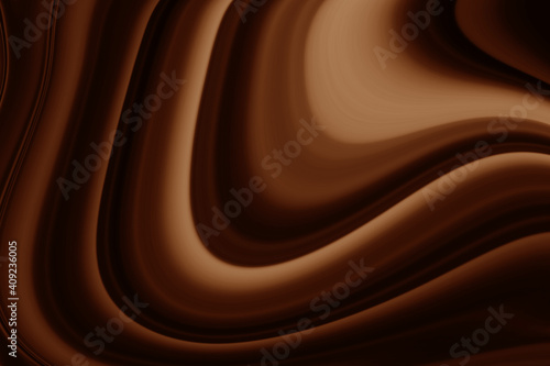 chocolate background with waves