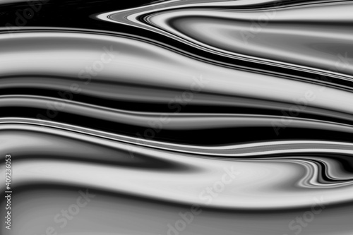 black and white liquid background