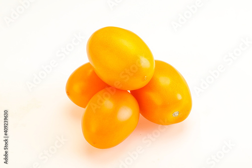 Heap of ripe Yellow tomato