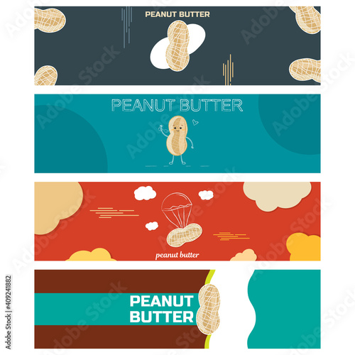 Peanut butter vector