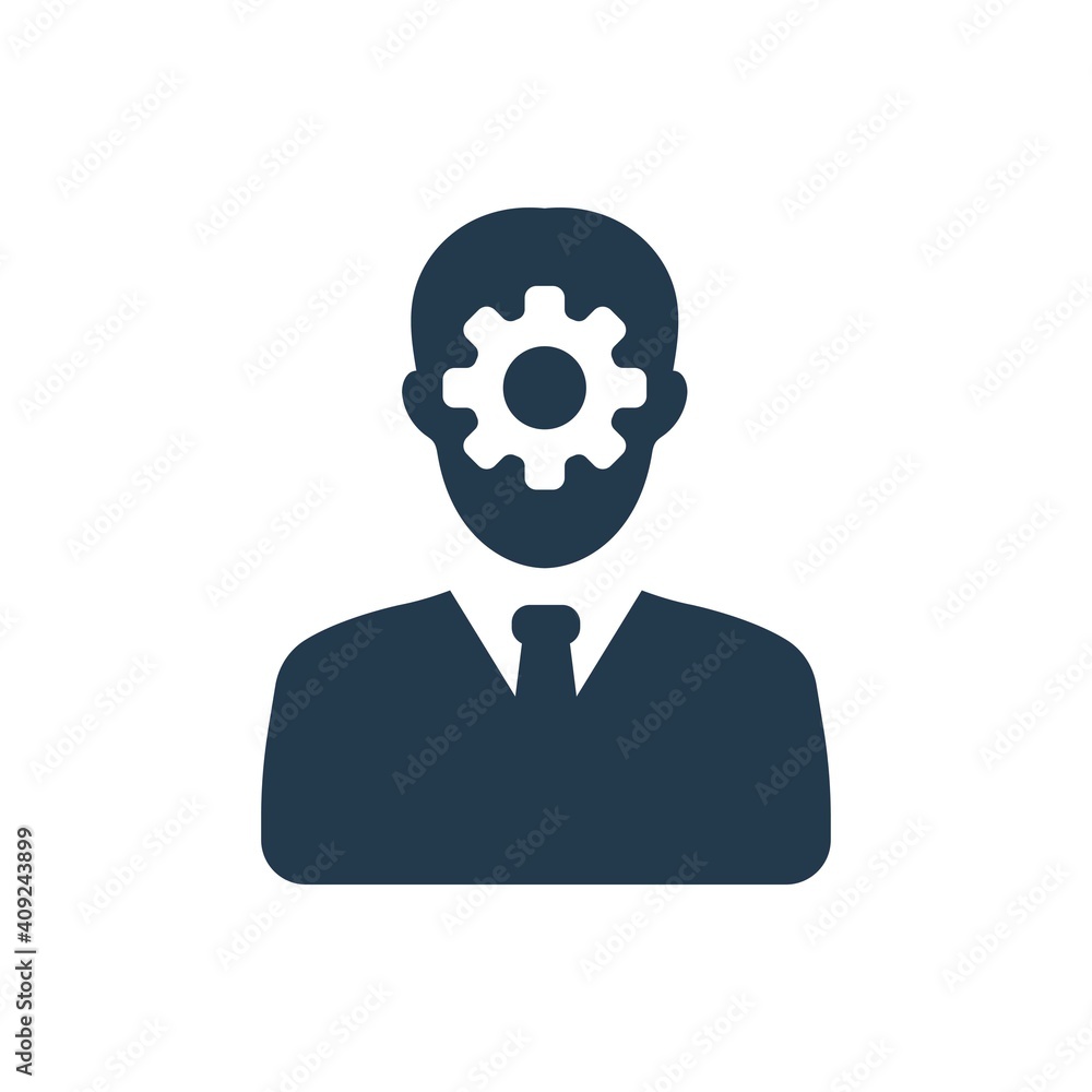 Man specialist icon Man specialist icon