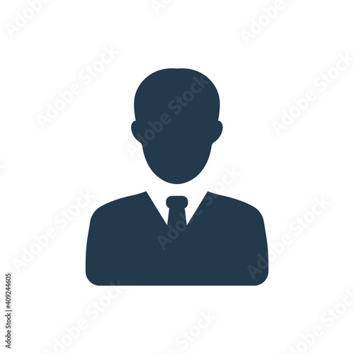 Male worker icon