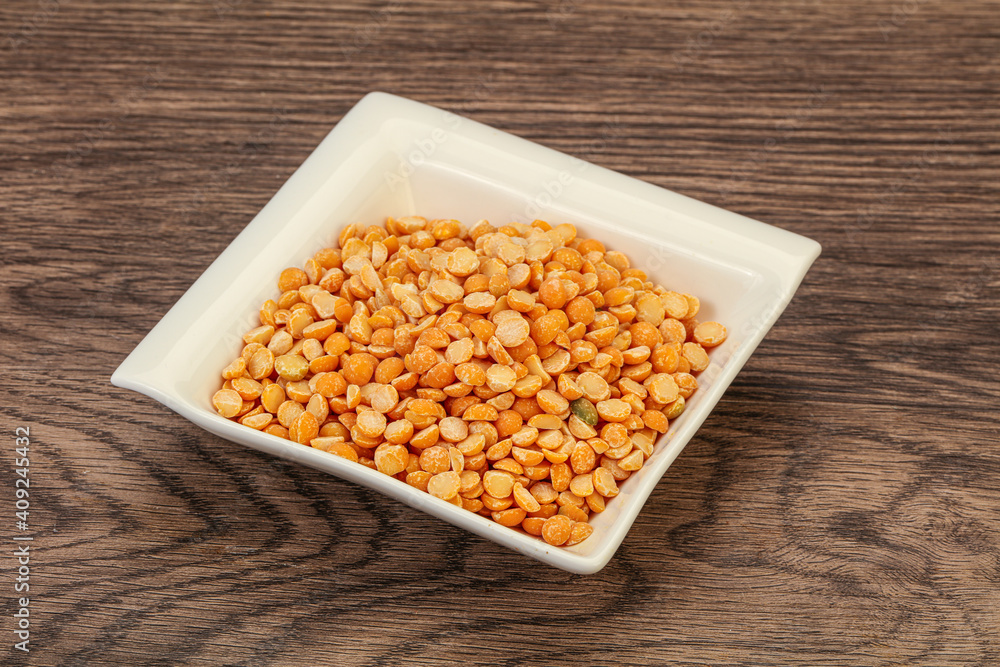 Dry peas for cooking