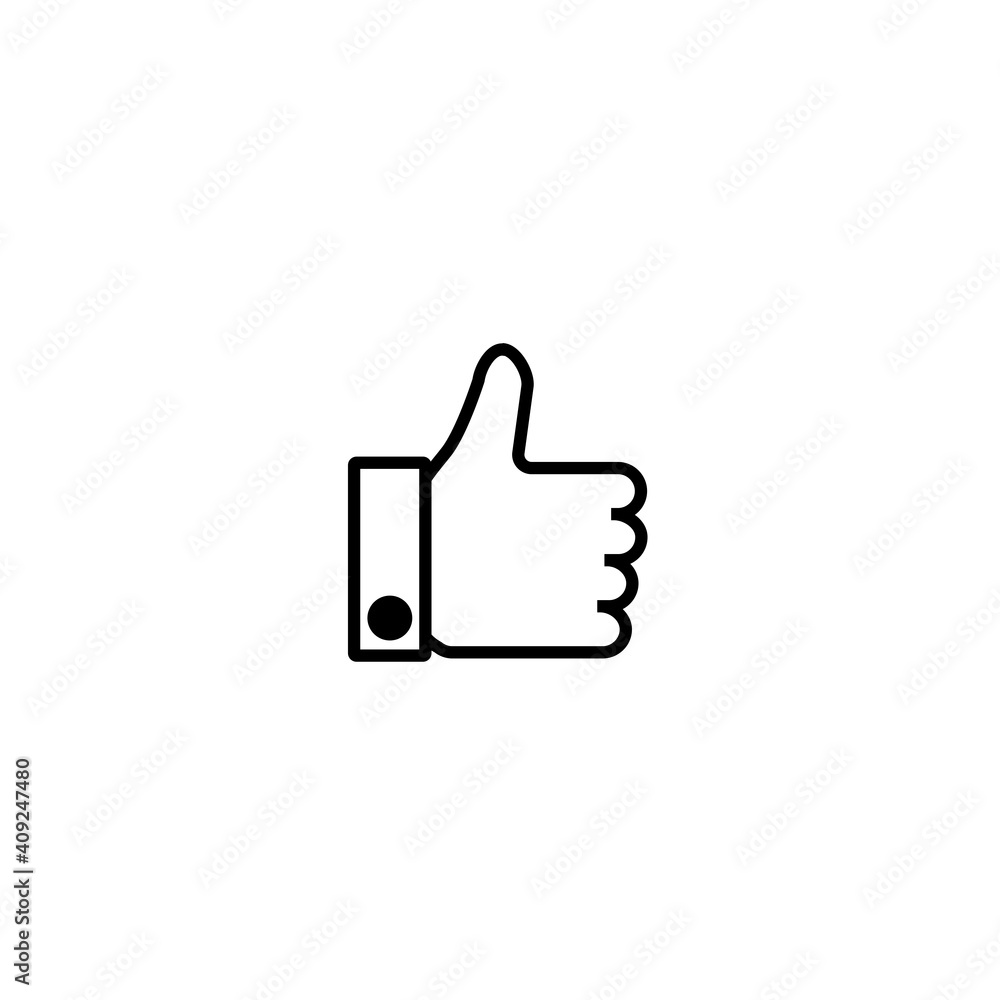 Thumbs up sketch icon for web and mobile. Hand drawn vector dark grey icon on white background. Yellow color Thumbs up sketch icon for web and mobile. Hand drawn vector dark grey icon on white background. Yellow color