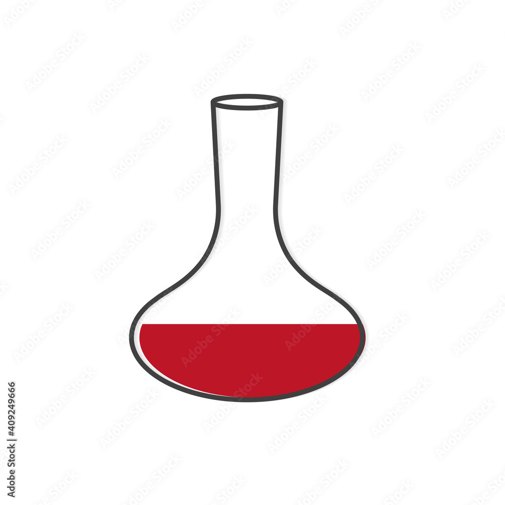 wine carafe, decanter - vector illustration wine carafe, decanter - vector illustration