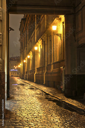 Mysticism of the night of St. Petersburg © parsadanov