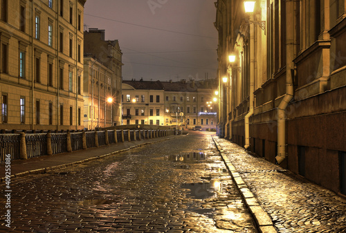 Mysticism of the night of St. Petersburg © parsadanov
