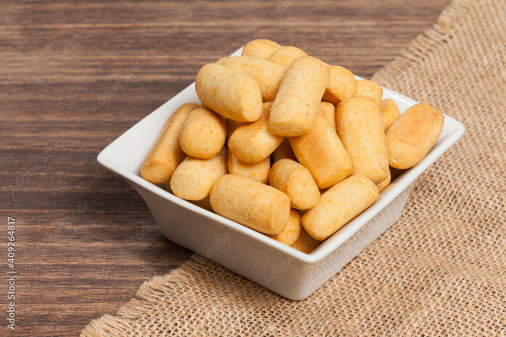 Traditional Colombian gastronomy of achiras del huila snacks. Traditional Colombian gastronomy of achiras del huila snacks.